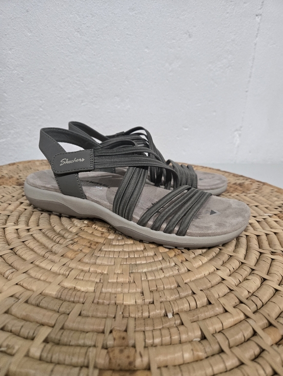 Skechers Shoes - Skechers Olive Green Strappy Sandals